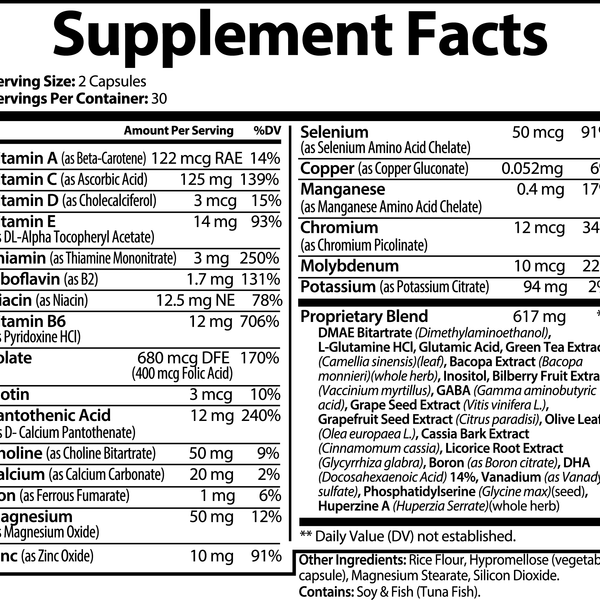 Brain & Focus Formula